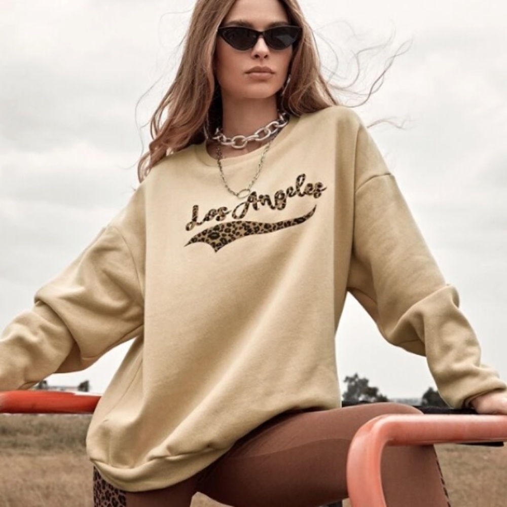 Los Angeles oversized sweatshirt